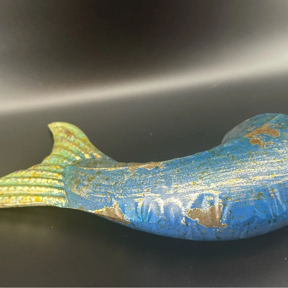 Colorful and Unique Metal Mermaid‎ Tail Wall Decor